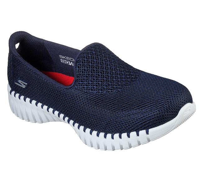 Zapatillas Para Caminar Skechers Mujer - GOwalk Smart Azul Marino GERPN9016